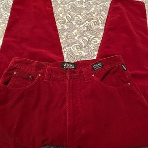 Versace Corduroy Pants